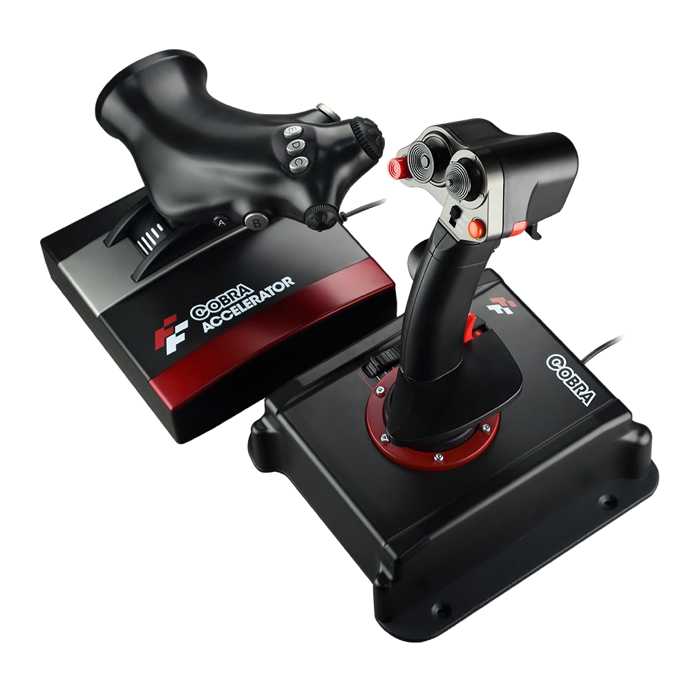 Flashfire V5 JS3401V USB Cobra HOTAS Combo Joystick Black Flashfire V5 JS3401V USB Cobra HOTAS Combo Joystick Black